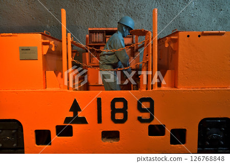 Seikan Tunnel Tunnel Experience Tunnel Battery Locomotive Seikan Tunnel Tunnel Experience Tunnel Battery Locomotive 126768848