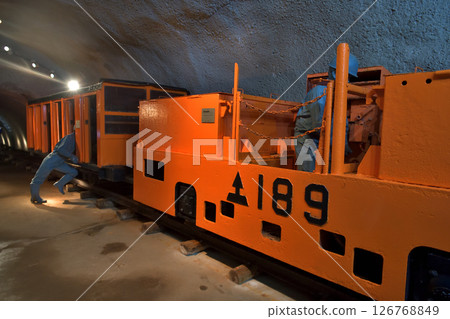 Seikan Tunnel Tunnel Experience Tunnel Battery Locomotive 126768849