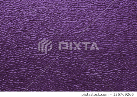 Glossy structure of genuine leather, natural purple colored skin surface, leatharette texture 126769266