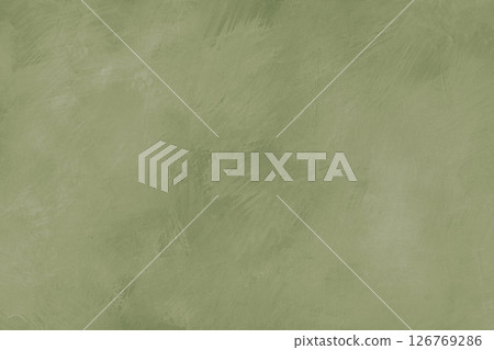 Concrete, plaster wall texture with brush strokes, messy shabby khaki surface background Concrete, plaster wall texture with brush strokes, messy shabby khaki surface background 126769286