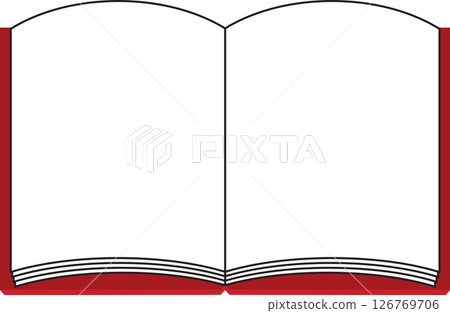 Open book frame 126769706