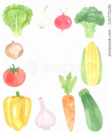 Various vegetables 126770286