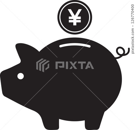 簡單的錢圖標 126770400