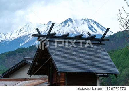 Shrine and Mt. Ontake Shrine and Mt. Ontake 126770770