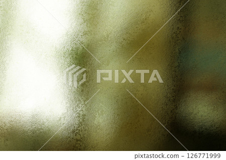 Brushed dark green metal wall with scratched surface, abstract texture background 126771999