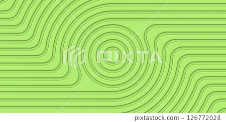 Green plastic with spiral line pattern. Ripple texture. Modern ceramic wall tile texture. Abstract pattern background Green plastic with spiral line pattern. Ripple texture. Modern ceramic wall tile texture. Abstract pattern background 126772028