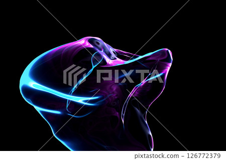 3D blue purple fantasy line background wallpaper. Bright flash. Abstract glowing futuristic background with lighting effect for creative design. line art. 3D blue purple fantasy line background wallpaper. Bright flash. Abstract glowing futuristic background with lighting effect for creative design. line art. 126772379