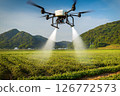 Near-future agriculture using drones 126772573