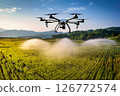 Near-future agriculture using drones 126772574