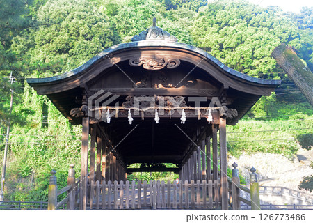 香川縣金比羅神社附近的狹橋南側-1 126773486
