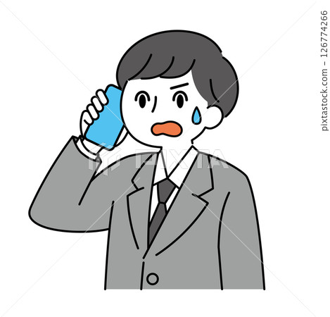 受薪者對問題的發生感到驚訝 126774266