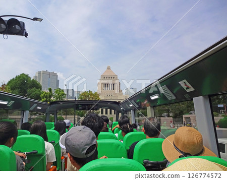 Hato Bus Tokyo Panorama Drive National Diet Building Hato Bus Tokyo Panorama Drive National Diet Building 126774572