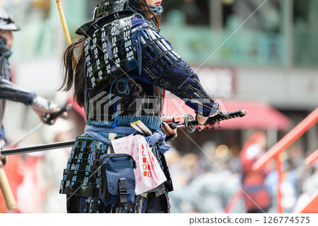 Sendai Aoba Festival Period Picture Scroll Warrior Corps Parade 126774575