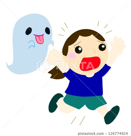 小孩逃離鬼魂 126774924