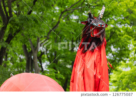 仙台青葉節 定禪寺街 櫸樹成蔭的宇和島牛鬼 仙台青葉節 定禪寺街 櫸樹成蔭的宇和島牛鬼 126775087