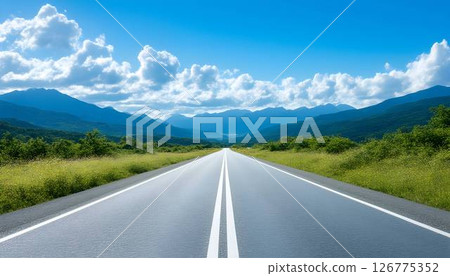 Running through the plains in midsummer 126775352