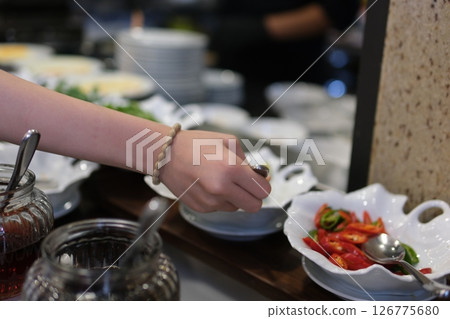 pho soup Vietnamese Vermicelli Soup Making Process Vietnam pho bo seller preparing rice vermicelli soup on the street small eatery cooking fa soup in Vietnam street food dirt unsanitary pho soup Vietnamese Vermicelli Soup Making Process Vietnam pho bo seller preparing rice vermicelli soup on the street small eatery cooking fa soup in Vietnam street food dirt unsanitary 126775680