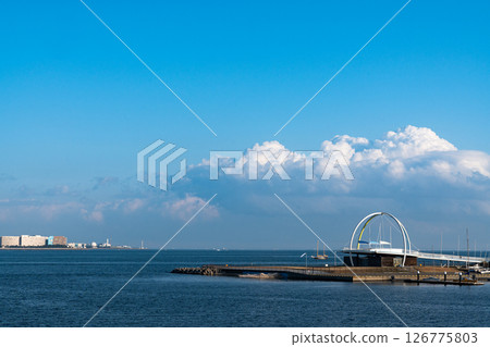 若洲海濱公園的景色 126775803
