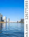 Sumida River scenery: Tokyo Skytree and Eitai Bridge 126775893