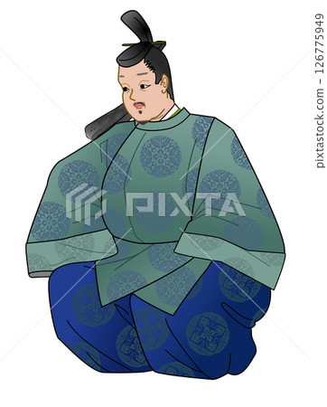 Illustration of Fujiwara Michinaga 126775949