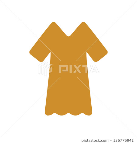 One piece silhouette icon illustration 126776941