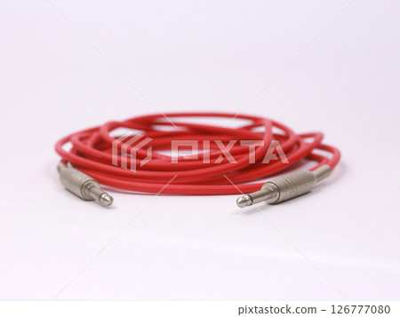 Shielded guitar cable (for connecting electric guitar) Shielded guitar cable (for connecting electric guitar) 126777080