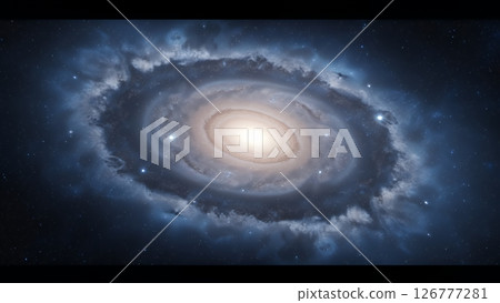 壯麗的銀河漩渦，從宇宙中心展開的光之奇觀 126777281