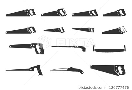Hand saw svg, Hand saw silhouette, Saw svg, Saw silhouette, Hand saw vector, Hand saw clipart, Saw clipart, Saw vector. 126777476