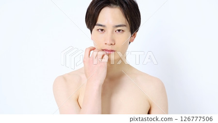 男性肖像美女形象 126777506