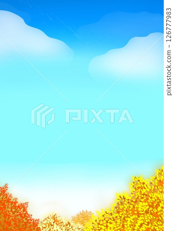 秋葉和天空 126777983