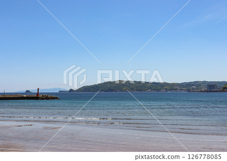 宇沙留田海灘（靜岡縣伊東市） 126778085