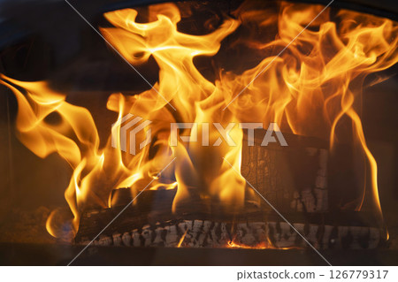 Fire Flame Campfire Fire Flame Campfire 126779317