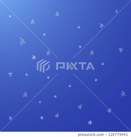 手繪星空夜空背景插圖 手繪星空夜空背景插圖 126779441