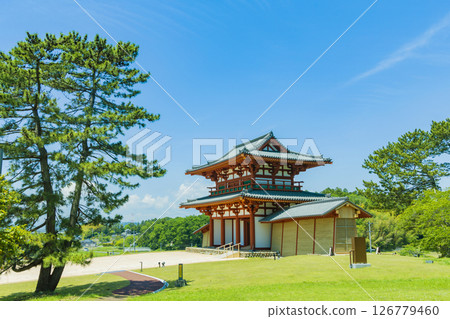 National Treasure Taga Castle Monument Spring Taga Castle Historic Site Taga Castle South Gate 126779460
