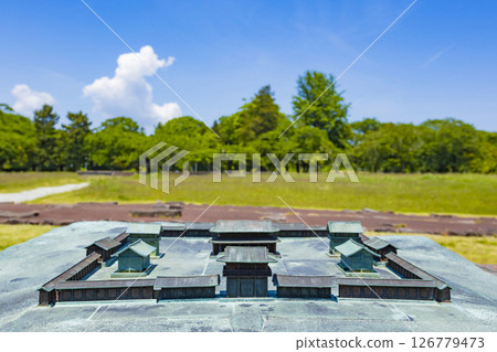 National Treasure Taga Castle Monument Spring Taga Castle Historic Site Taga Castle South Gate National Treasure Taga Castle Monument Spring Taga Castle Historic Site Taga Castle South Gate 126779473