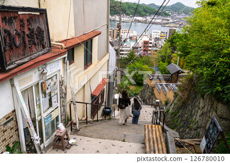 <Hiroshima Prefecture> Onomichi, a hilly town <Hiroshima Prefecture> Onomichi, a hilly town 126780010