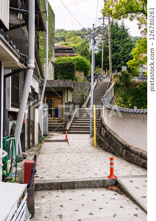 <Hiroshima Prefecture> Onomichi, a hilly town 126780261
