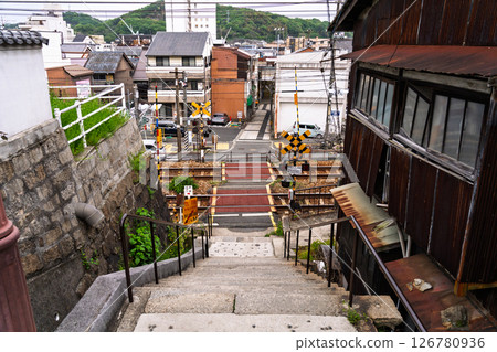 <Hiroshima Prefecture> Onomichi, a hilly town 126780936