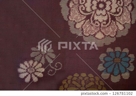 Antique kimono fabric 126781102