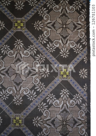 Antique kimono fabric 126781103