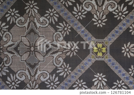 Antique kimono fabric 126781104