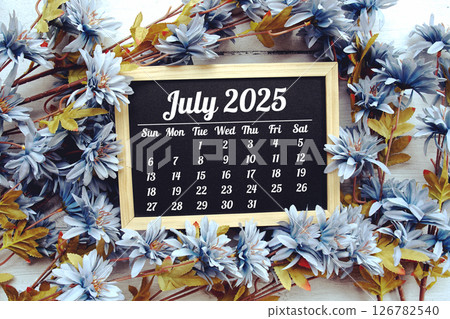 June 2025 annual monthly desk calendar for planning and management 126782540