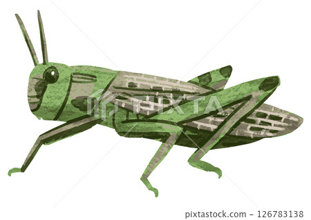 蚱蜢向量圖 126783138