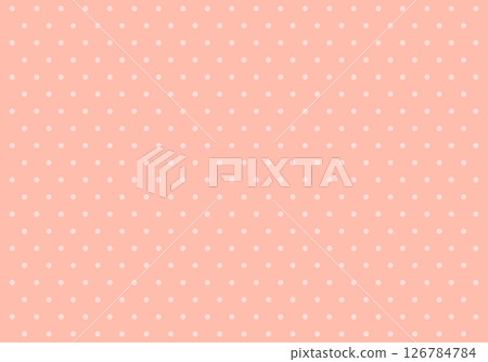 Simple dot pattern background material - Orange 126784784