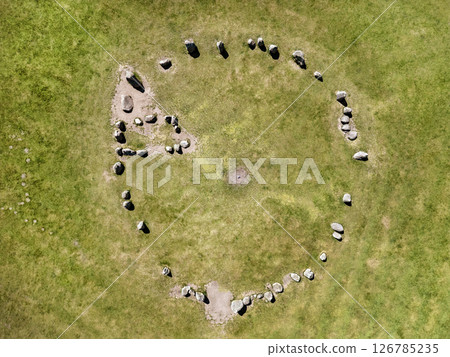 Castlerigg Prehistoric Stone Circle - Keswick in Cumbria - England Castlerigg Prehistoric Stone Circle - Keswick in Cumbria - England 126785235