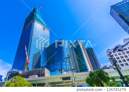 日本東京城市景觀。日本橋的景色和日本橋一丁目的重建計畫。在新的時代... 日本東京城市景觀。日本橋的景色和日本橋一丁目的重建計畫。在新的時代... 126785279