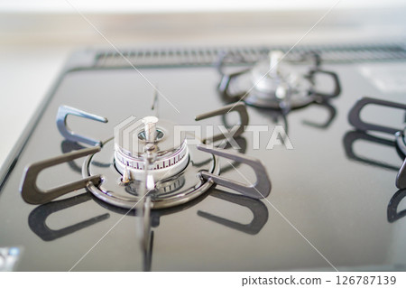 Kitchen gas stove 126787139