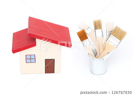 房屋粉刷/外牆粉刷/圖像 126787830
