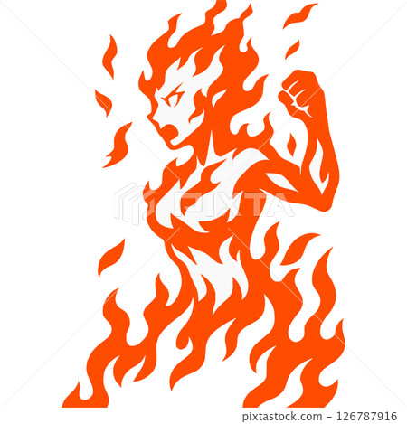 The Fire Queen Wrath Generative AI 126787916