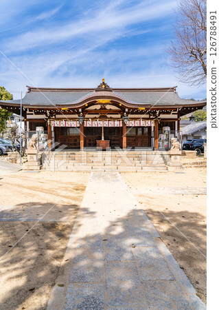 Dainichime Shrine, worship hall (Dainichi-san), Nishiokamoto, Higashinada Ward, Kobe City 126788491